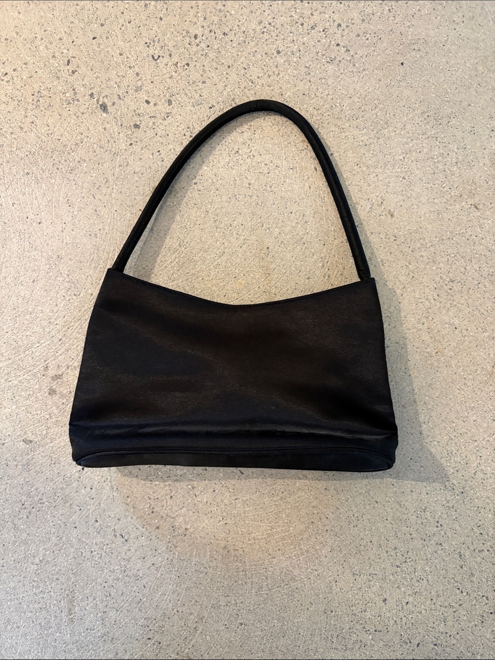 Vintage Beaded/Sequin Satin Bag - Picture 2 of 5